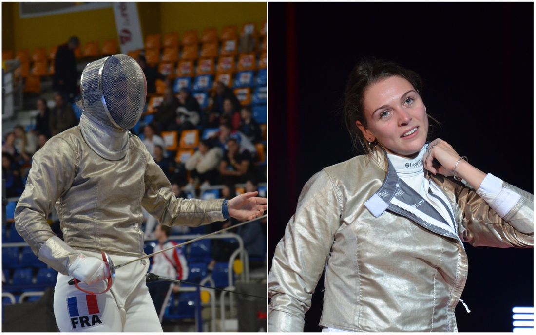 Cécilia Berder et Manon Brunet ont remporté l'argent par équipes.
